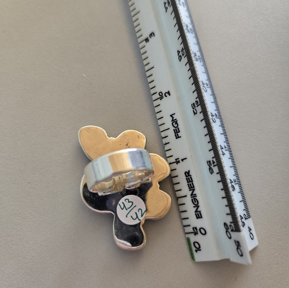 Cotton Candy Turquoise Sterling Ring - Picture 5 of 5